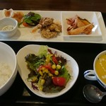 cafe restaurant マートル - よくばりランチ