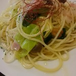 cafe restaurant マートル - ハーフパスタ（ペペロンチーノ）