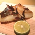 大名 絢凛 - マナガツオの焼き物。今年一番の焼き魚！