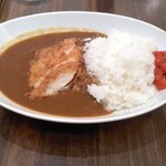 カフェ ド ニケ - 今日のカレー「チキンカツカレー」