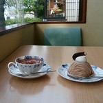 ボノボノ - 紅茶＆モンブラン