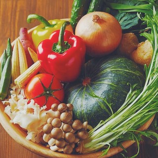 栄養たっぷり！新鮮な国産、旬のお野菜をお楽しみいただけます