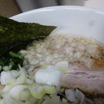 I am ラーメン漢 - 後入れの背油