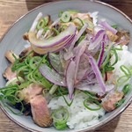 らーめん専門 和心 - 〆のチャーシューご飯