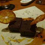 baron - デザート（生チョコ＋ブラッドオレンジ）