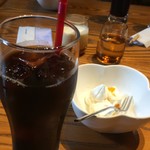 Cafestyle Hazuki - 食後のアイスコーヒー&シャーベット
