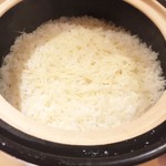 銀座 しのはら - 新生姜の炊き込みご飯