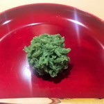 銀座 しのはら - 抹茶の飾り切り