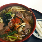 ドライブイン　峠屋 - 飛騨牛の肉うどん