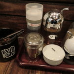 博多ちゃんぽん　ちょき　 - 卓上調味料