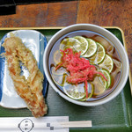 みのや - すだち冷かけきしめん