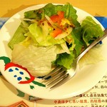 さわやか 菊川本店 - Bセットのサラダ