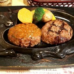 さわやか 菊川本店 - げんこつハンバーグ¥1058