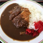 保土ケ谷パーキングエリア(下り線)フードコート - かながわ夢ポークメンチカツカレー