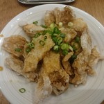 Kushikatsu Dengana - かりかり鶏皮ポン酢