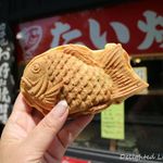 はとやお好み焼店 - 小倉あんたい焼き（130円税込）