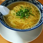 らぁ麺屋まるみ - かけらーめん(塩)¥500