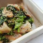 teppan仁六 - 広島菜と豚トロ炒め