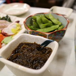 源蔵本店 - もずくと枝豆