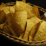 Tortilla chips cajun spice flavor