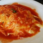 洋食屋 トミッポ - 料理写真:オムライス。チーズ追加。