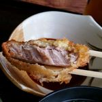 ゆうき - 肉厚１８ミリ程度と厚みもありヒレ肉なのであっさり美味しい^^