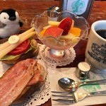 神戸にしむら珈琲店 - フルーツモーニング