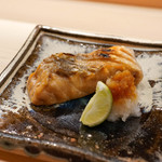 日本橋蛎殻町 すぎた - 大目鱒の焼き