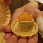 銀座 しのはら - フォアグラ最中