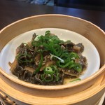 クロモリ - ハチノスのバーベキューソース蒸し