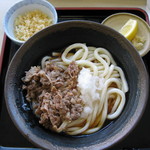 どんどん - 肉ぶっかけうどん