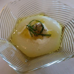 Shin Harada - フルーツトマトとブッラータチーズ