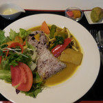 さきたま古墳　古代米ココナツミルクカレー