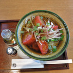 蕎麦 つづら - とまとの冷かけそば