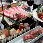 京都つゆしゃぶCHIRIRI - 近江牛しゃぶしゃぶコース