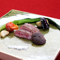 つゆしゃぶちりり　近江牛ステーキランチ