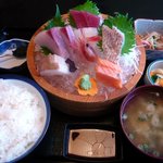 福泉 - 刺身定食 930円