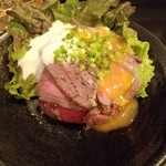 Dainingu Baru Gajumaru - ローストビーフ丼