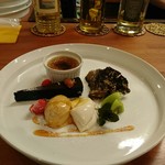 Ristorante Martello - ドルチェ盛り合わせ。