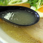 Miroku - 2017年5月　塩ラーメンのスープ