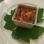 シクラメンテ - ミラネーゼ(ミラノ風)　茄子とモッツァレラチーズにパジリコ