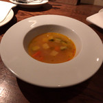 トラットリアチッチョ - ・ロンバルディアのミネストローネ/650円