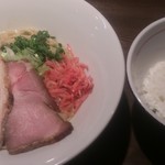 つけ麺一燈 - 海老と帆立のまぜそば(2)