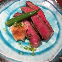 山形牛イチボのにんにく醤油麹焼き