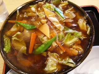 Inanoya - 野菜あんかけそば (1100円)