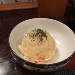 まこと家 - お通しのポテサラ