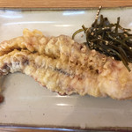 こがね製麺所 - ゲソ天 150円