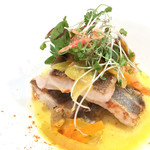 ビストロ ダイア - 《５皿目》一色産イシモチのポアレ