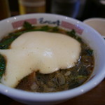 二代目にゃがにゃが亭 - つけ汁に混ぜてみました