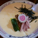 二代目にゃがにゃが亭 - ホイップ卵で麺見えず